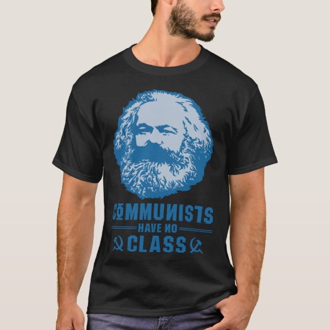Camiseta Karl Marx Marxismo Comunismo Filosofía socialista (Anverso)