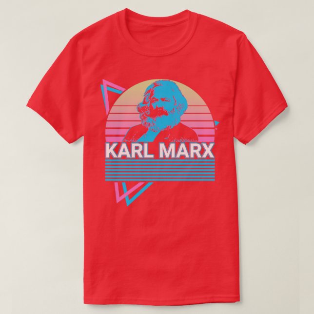 Camiseta Karl Marx Marxismo Comunismo Socialismo Comunista (Diseño del anverso)