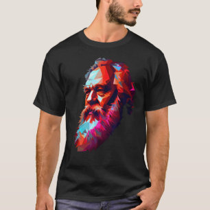 Camiseta Karl Marx Marxismo Socialismo Comunismo Wo Polític