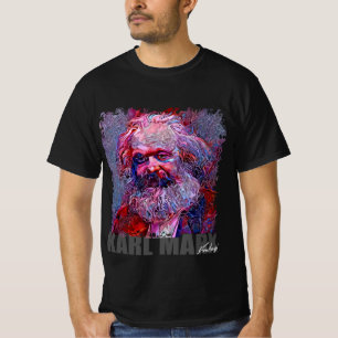 Camiseta KARL MARX - Retrato NFT de Marco Aureggi