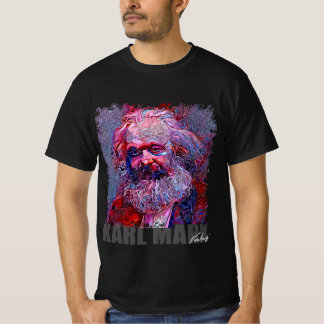 Camiseta KARL MARX - Retrato NFT de Marco Aureggi