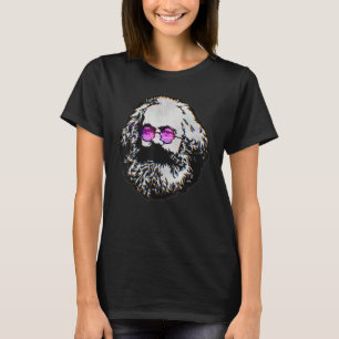 Camiseta Karl Marx, Retro De La Sintomática Estética Sobre 