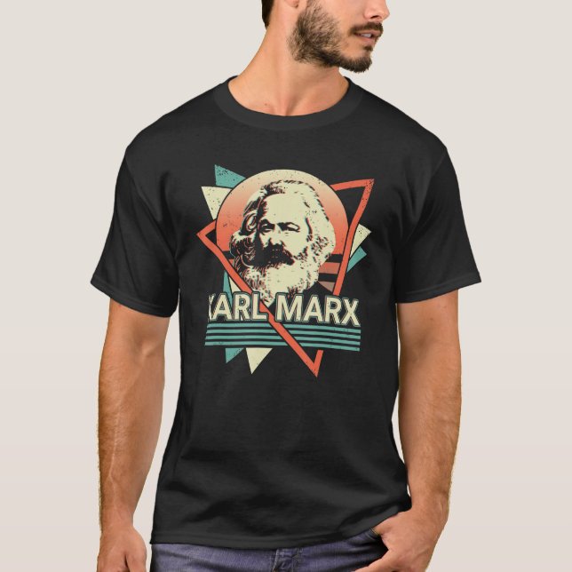 Camiseta Karl Marx Socialismo Socialista Comunismo (Anverso)