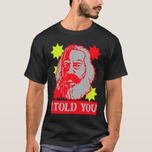Camiseta Karl Marx Te Dije La Capital Comunista