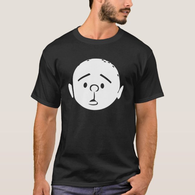 Camiseta Karl Pilkington Personalizado (Anverso)