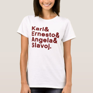 Camiseta Karl y Ernesto y Angela y Slavoj