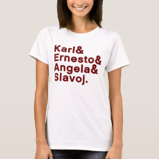 Camiseta Karl y Ernesto y Angela y Slavoj