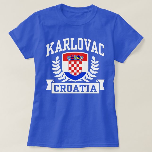 Camiseta Karlovac Croacia (Diseño del anverso)