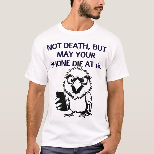 Camiseta Karma de 1% con batería (Anverso)