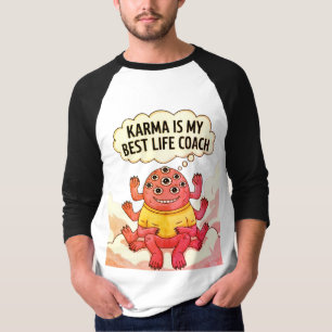 Camiseta Karma es mi mejor entrenador de vida