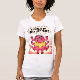 Camiseta Karma es mi mejor entrenador de vida