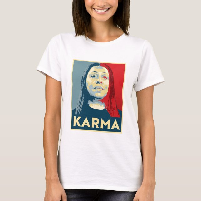 Camiseta KARMA: Letitia James (Anverso)