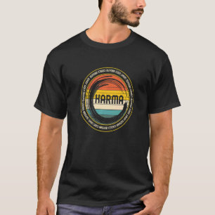 Camiseta Karma: Lo que sucede en torno al derecho universal