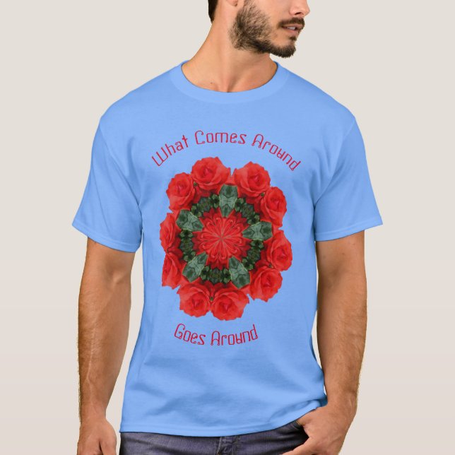 Camiseta Karma rodea a Rosas Inspiradores (Anverso)