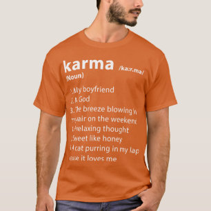 Camiseta Karma significa 3