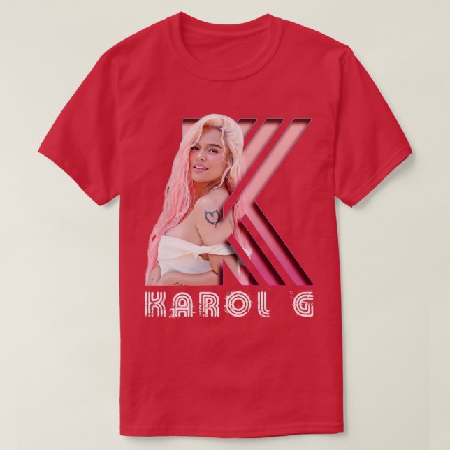 Camiseta Karol G (Diseño del anverso)