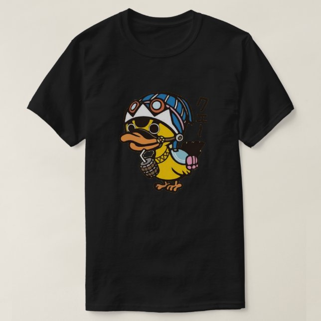 Camiseta Karoo Vivi One Piece cargador de anime (Diseño del anverso)
