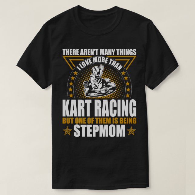 Camiseta Kart Carreras Stepmom Día de la Madre Outrss Gift (Diseño del anverso)