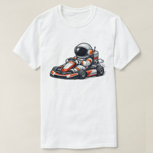 Camiseta Kart de Astronauta