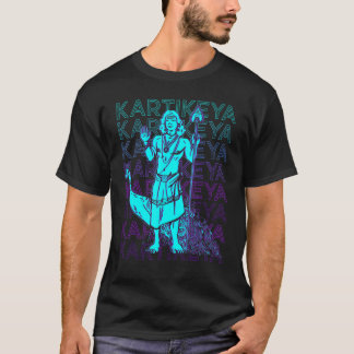 Camiseta Kartikeya Dios hindú Mitología hindú Dios antiguo