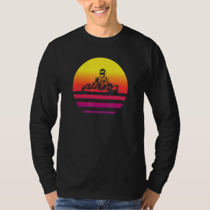 Camiseta Karting Retro Estilo Antiguo