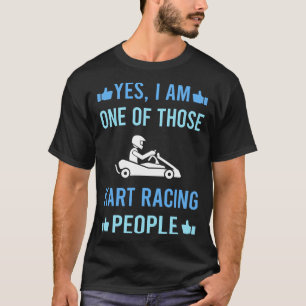 Camiseta Karts de Kart Racing para Aquellas Personas