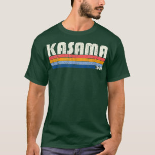 Camiseta Kasama estilo retro vintage de los años 70, Japón