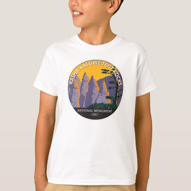 Camiseta Kasha - Monumento Nacional de las Carpas de Katuwe (Anverso)