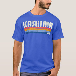 Camiseta Kashima estilo retro vintage de los años 70, Japón