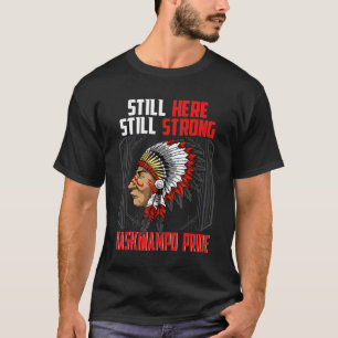 Camiseta Kaskinampo Legado Nativo Estadounidense Raza Kaski