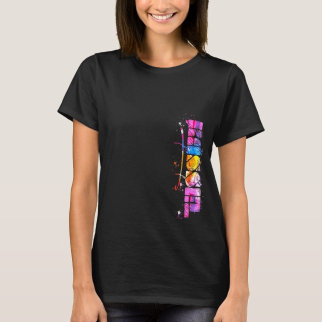 Camiseta Kassel Lettering Watercolor Kassel (Anverso)