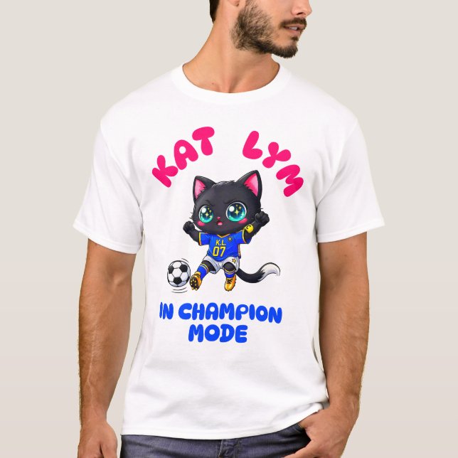 Camiseta Kat Lym In Champion Mode  (Anverso)