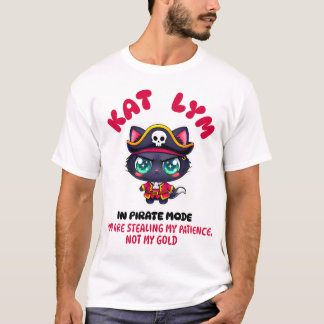 Camiseta Kat Lym In Pirate Mode 2
