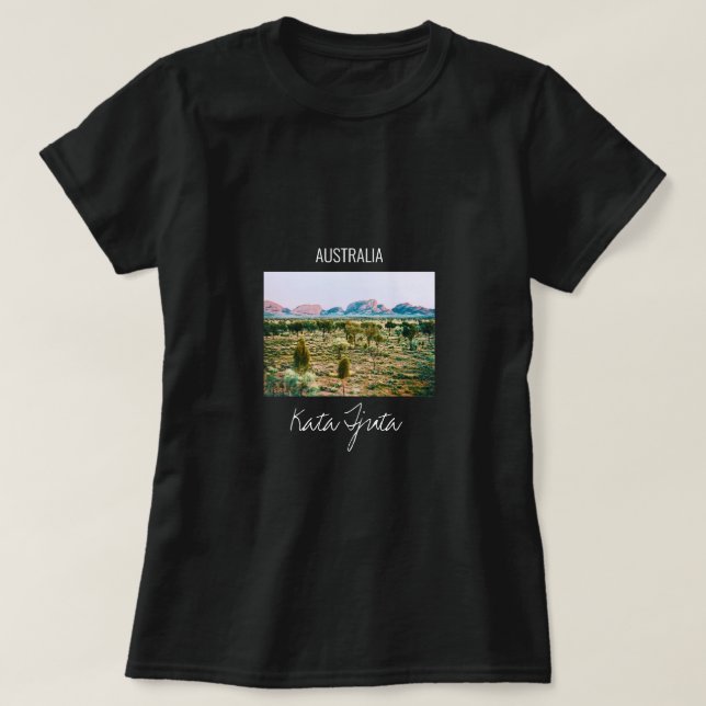 Camiseta Kata Tjuta El viaje a las Olgas Central Australia (Diseño del anverso)
