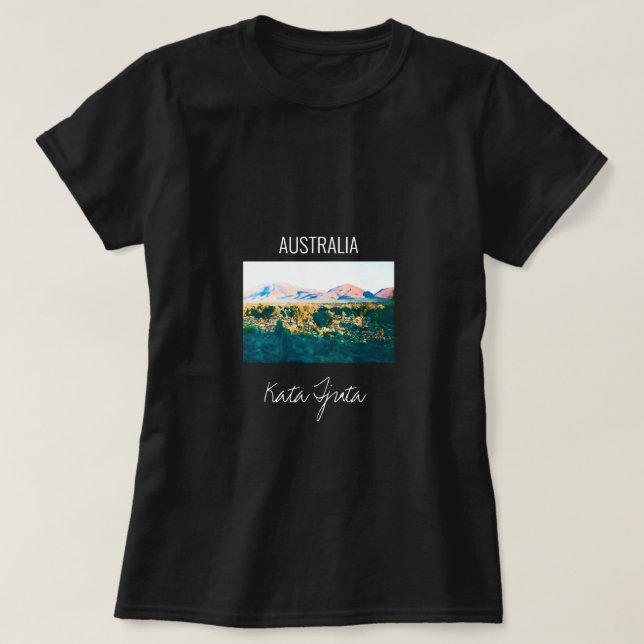 Camiseta Kata Tjuta El viaje a las Olgas Central Australia (Diseño del anverso)