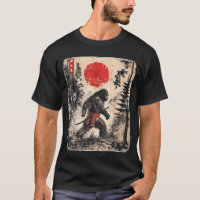 Katana Bigfoot Samurai Japanese Bushido