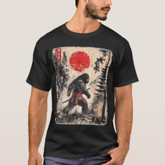 Camiseta Katana Bigfoot Samurai Japanese Bushido