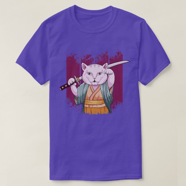 Camiseta Katana Bushido Ae (Diseño del anverso)