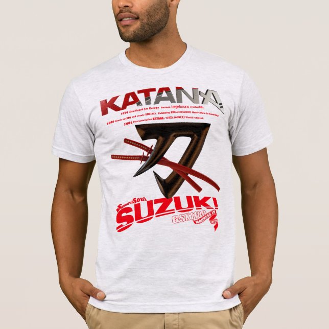 Camiseta katana Logo Red (Anverso)