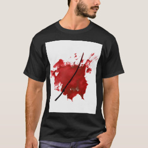 Camiseta katana oscuro sangre de Ríos de Sangre