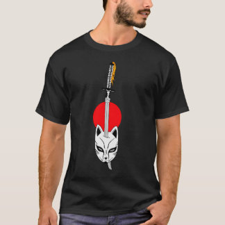 Camiseta Katana y máscara