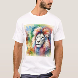 Camiseta Katanga Lion 130724AREF107 - Watercolor