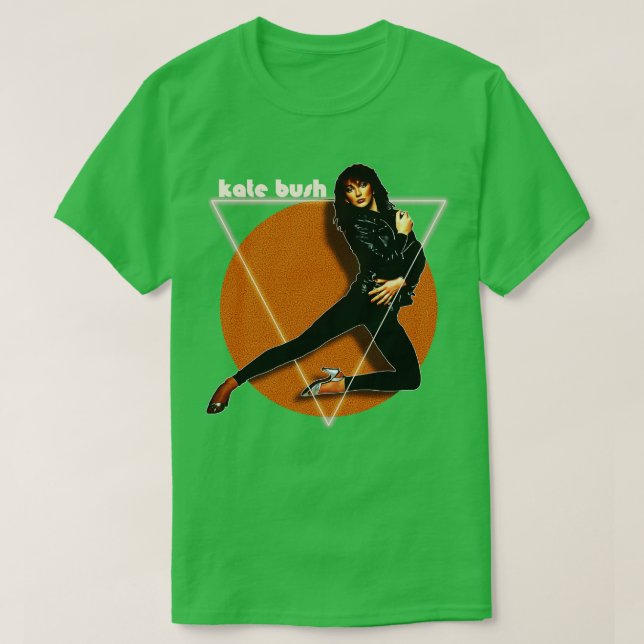 Camiseta Kate Bush 80s Style Tribute (Diseño del anverso)