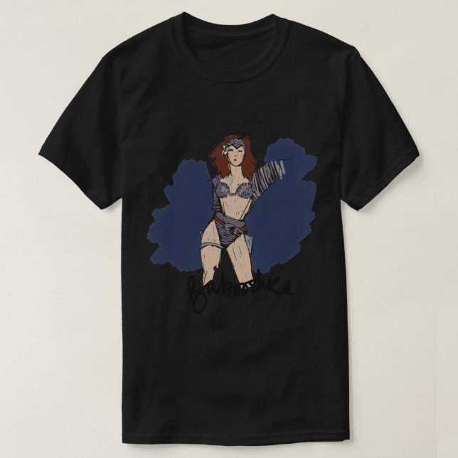 Camiseta Kate Bush - Babooshka (Diseño del anverso)