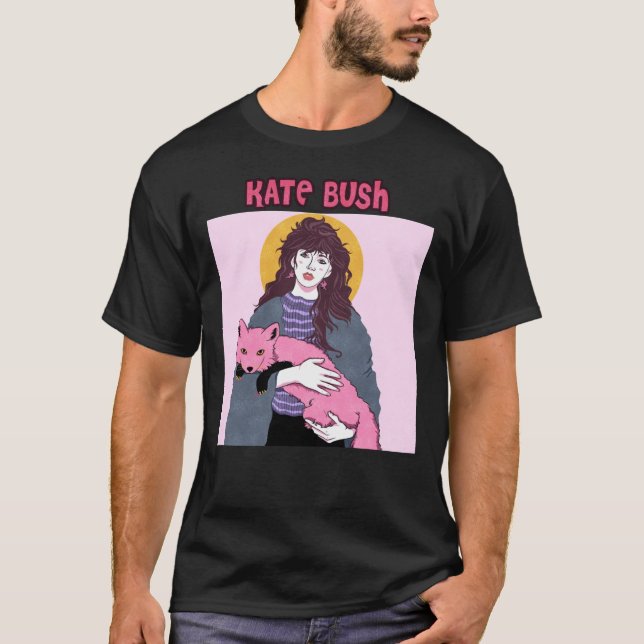 Camiseta Kate Bush Hounds Of Love Text Essential  (Anverso)