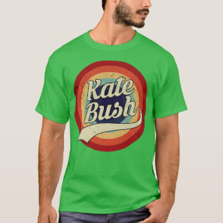 Camiseta Kate Bush Retro Circle Vintage