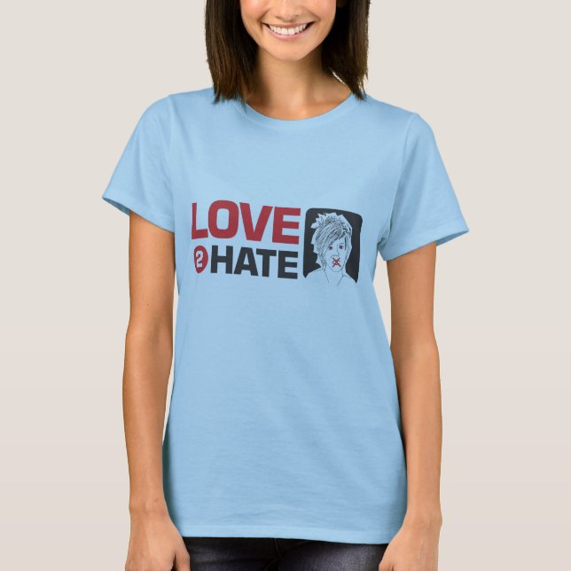 Camiseta kate del odio del amor 2 (Anverso)