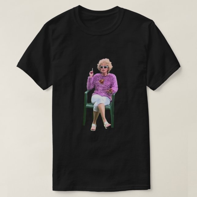Camiseta Kath and Kim Kath Having a Smoke (Diseño del anverso)