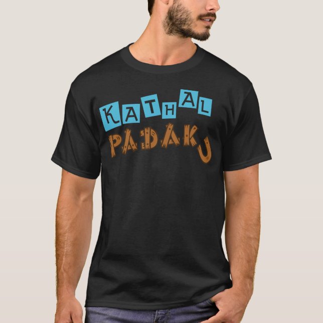 Camiseta Kathal Padaku - diálogo del telugu (Anverso)