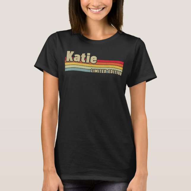 Camiseta Katie Gift Name Personalized Birthday Funny Christ (Anverso)